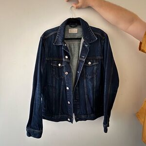Everlane Jean Jacket — Dark Wash (Size L)